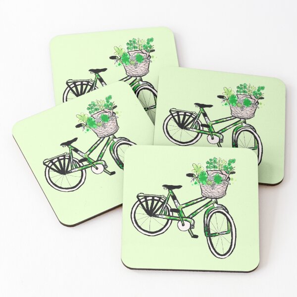 Item preview, Aromantic, Demiromantic, Agender Bicycle (Green Variation) designed and sold by studioemrose.