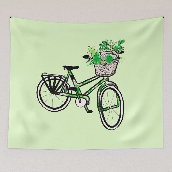 Item preview, Aromantic, Demiromantic, Agender Bicycle (Green Variation) designed and sold by studioemrose.