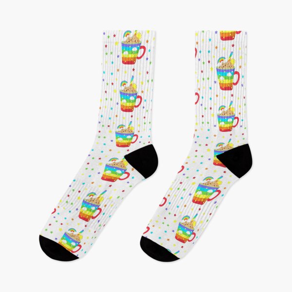 Item preview, Coffee, Rainbows, and Stars designed and sold by FiveDucklings.
