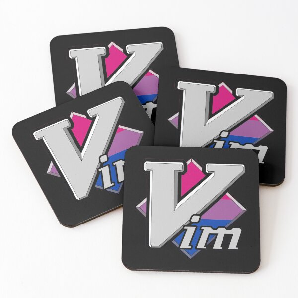 Item preview, Bisexual Pride Vim Logo designed and sold by QuietMisdreavus's pride logos and silly stuff.