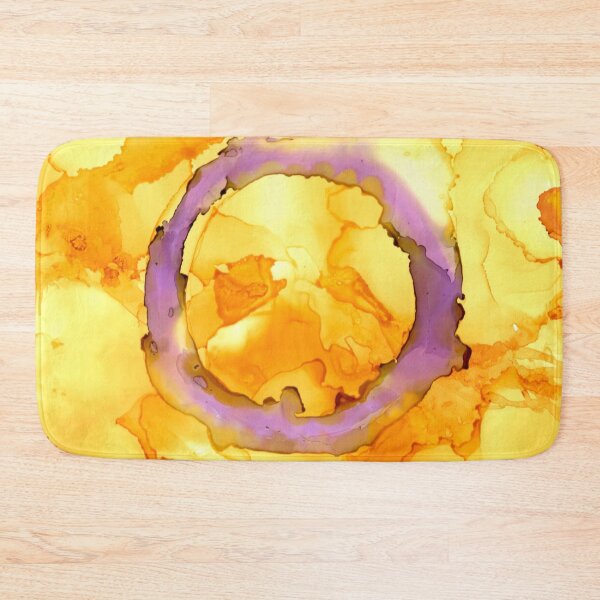 Item preview, Intersex Pride Flag (Alcohol ink pour, Horizontal)  designed and sold by RoxyTocin.