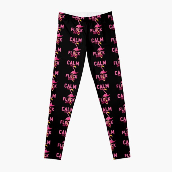 Funny flamingo leggings