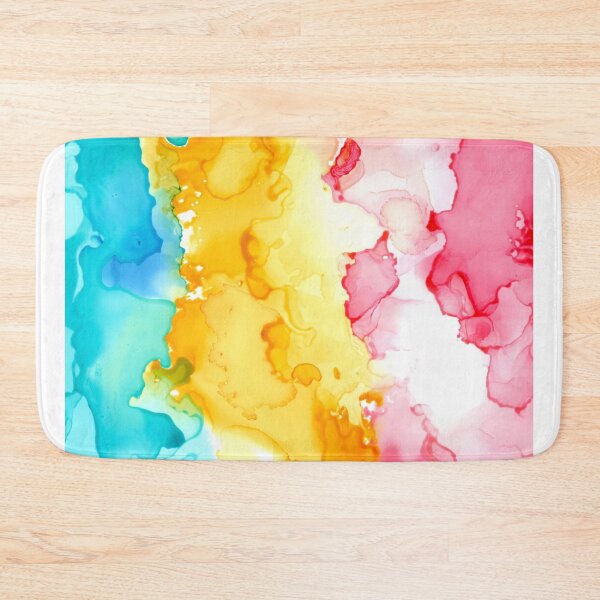Item preview, Pansexual Pride Flag (Alcohol ink pour, vertical) designed and sold by RoxyTocin.