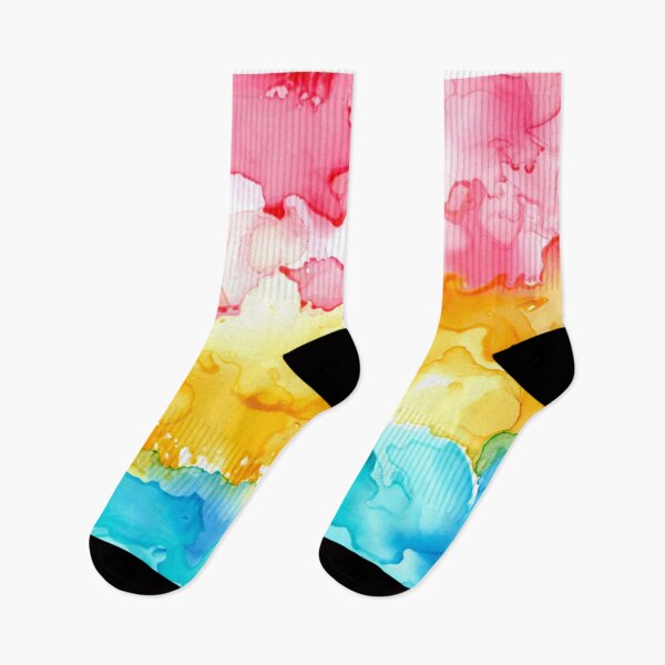 Item preview, Pansexual Pride Flag (alcohol ink pour, Horizontal)  designed and sold by RoxyTocin.