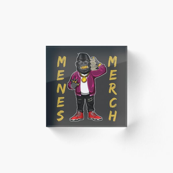 Aperçu de l'œuvre Menes Merch: la mascotte créée et vendue par MenesMerch.