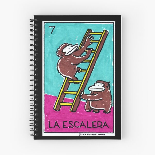 Item preview, Loteria Apes #7: La Escalera designed and sold by Walter Moore.