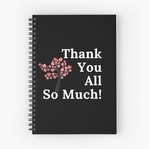 Item preview, Thank You All So Much - Black designed and sold by ActRightToday.