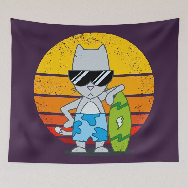 Item preview, Surfer Cat designed and sold by RickFerreira.