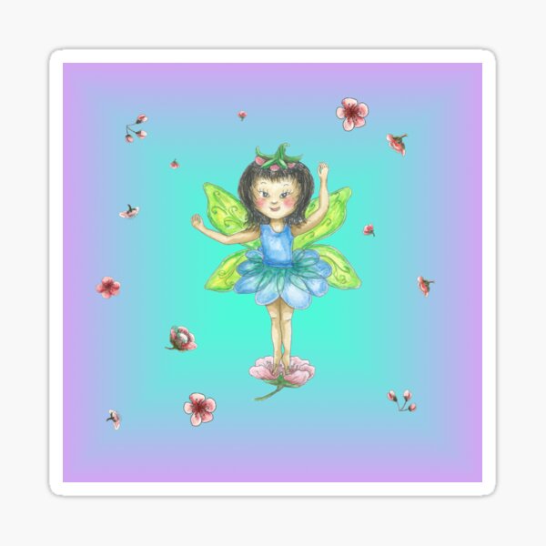 Lavender Fairy Sticker – hornymermaid