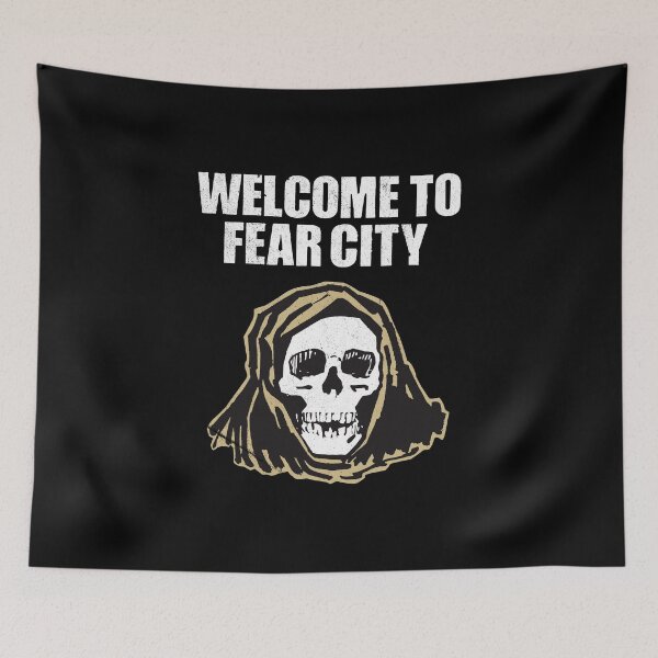 Item preview, Welcome to Fear City - NYC New York 1977 tourism crime warning retro designed and sold by Killer-Shirts.