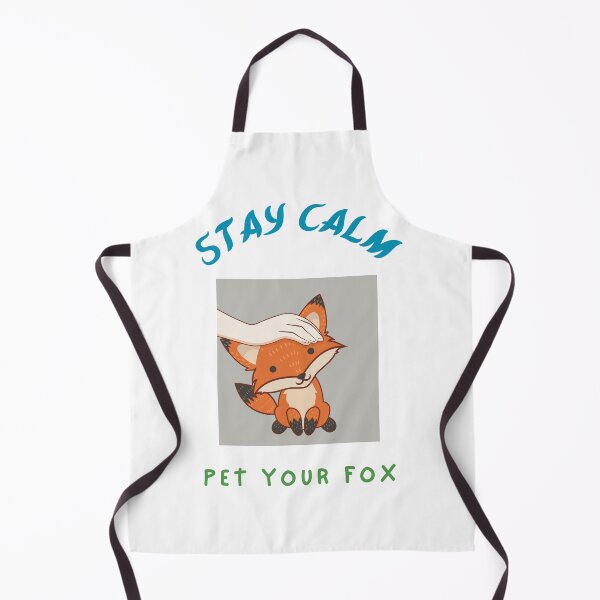 Item preview, Stay Calm Pet Your Fox designed and sold by CrankyWolf.
