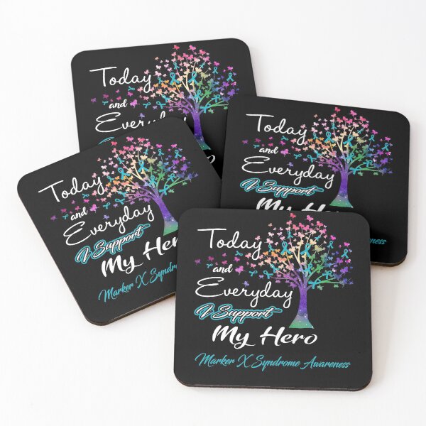 Item preview, Marker X Syndrome Awareness Today and Everyday I Support My Hero designed and sold by ElizabethS809.