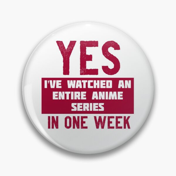 Item preview, Watched an entire anime season in one week designed and sold by GonzaloFreire.