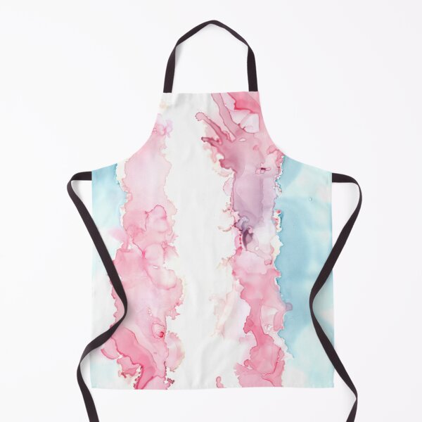 Item preview, Trans Pride Flag (Alcohol ink pour, Vertical) designed and sold by RoxyTocin.