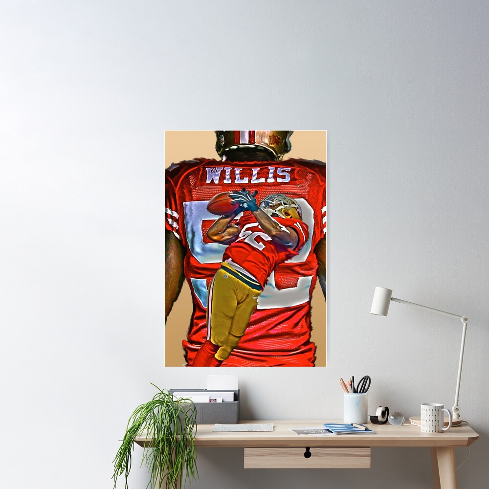 Patrick Willis San Francisco 49ers Art Canvas Print