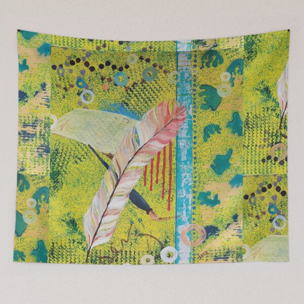Item preview, The dream of a feather Writer designed and sold by JAMPaintings.