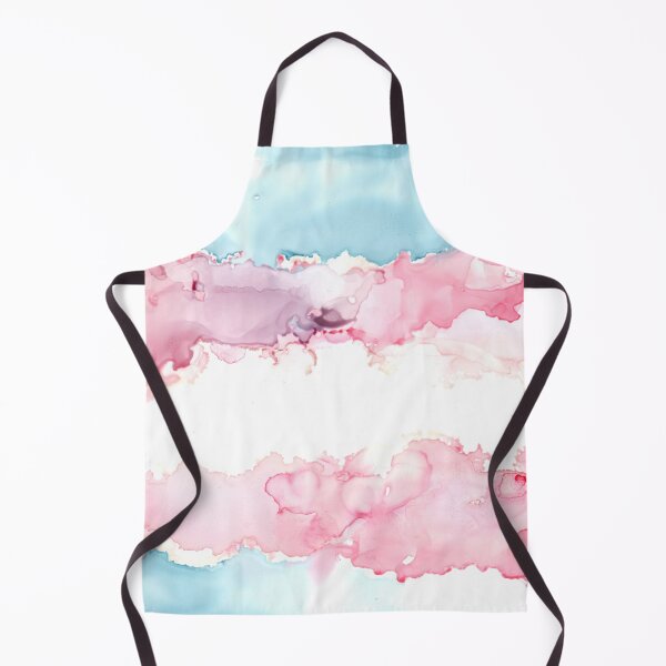 Item preview, Trans Pride Flag (alcohol ink pour, horizontal) designed and sold by RoxyTocin.