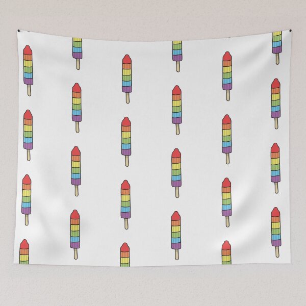 Item preview, Rainbow Ice Pop designed and sold by LimeJorts.