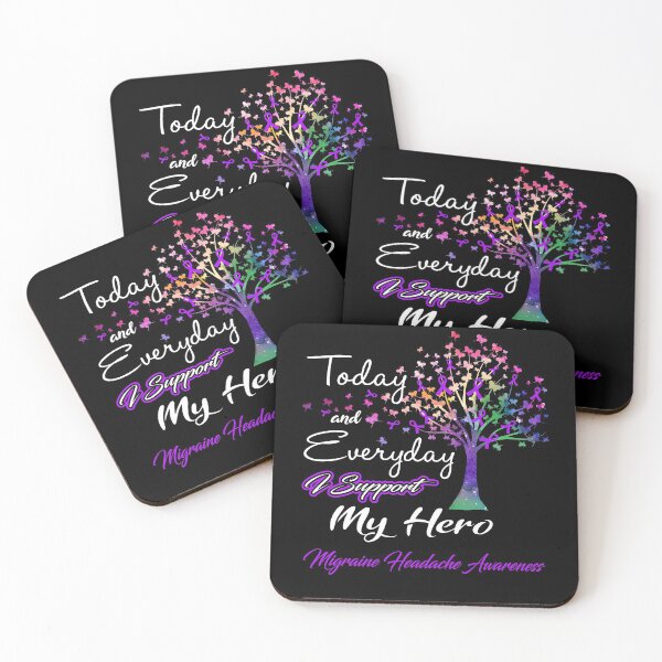 Item preview, Migraine Headache Awareness Today and Everyday I Support My Hero designed and sold by ElizabethS809.