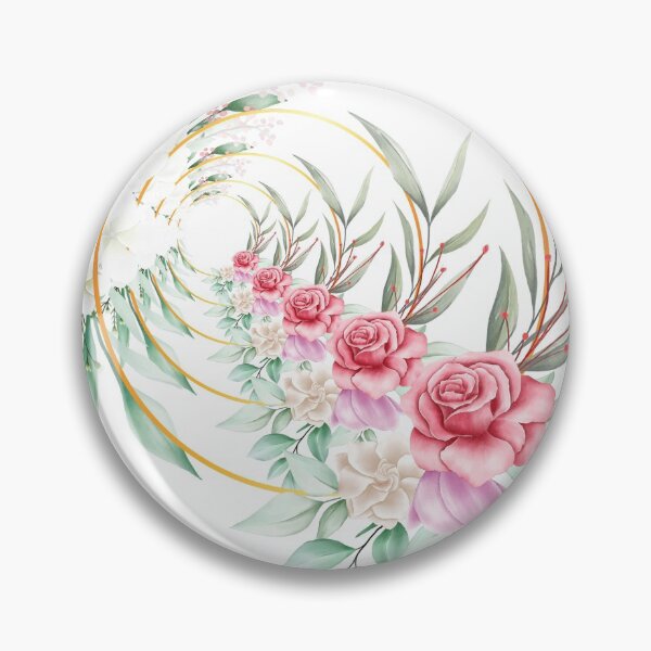 Item preview, Infinite Mirror Floral Circle designed and sold by FireGirlinOz.