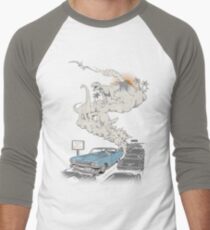 Fossils Refueled Men's Baseball ¾ T-Shirt