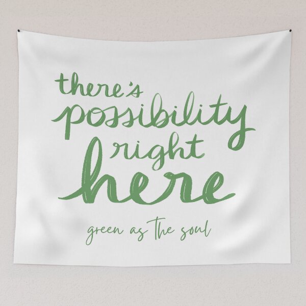 Item preview, There’s Possibility Right Here - Wild by Green as the Soul designed and sold by strongpurpose.