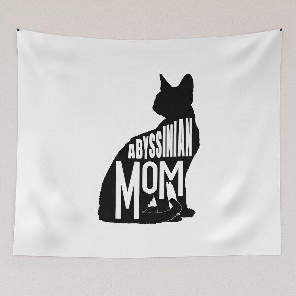 Item preview, Abyssinian Mom Cat Lover 2 designed and sold by Gsallicat.