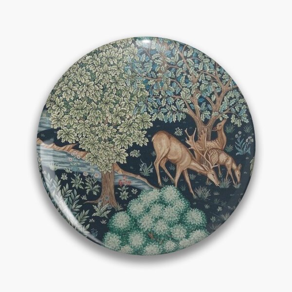 Item preview, William Morris - The Brook Tapestry - Forest Deer designed and sold by Vivanne-art.