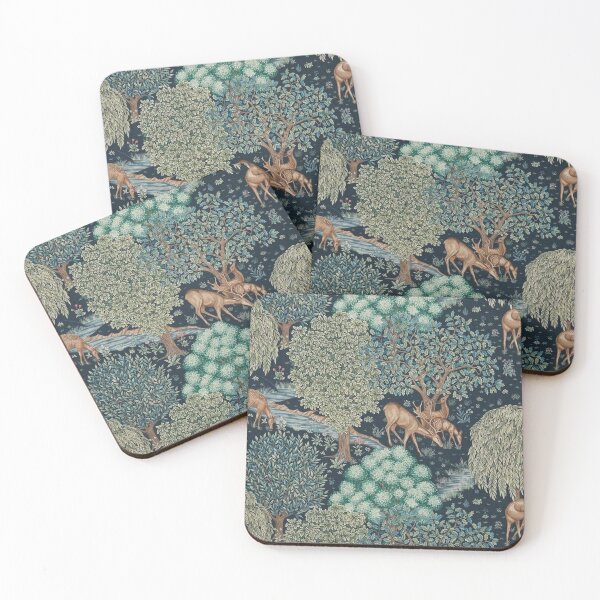 Item preview, William Morris - The Brook Tapestry - Forest Deer designed and sold by Vivanne-art.