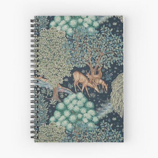 Item preview, William Morris - The Brook Tapestry - Forest Deer designed and sold by Vivanne-art.