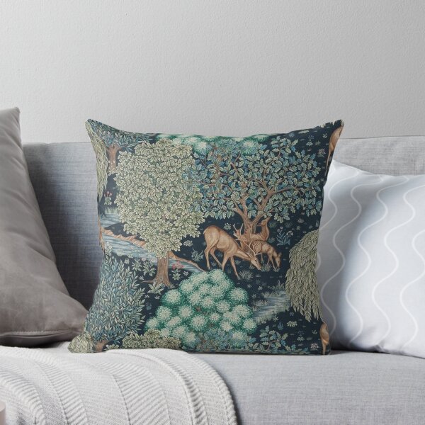 Item preview, William Morris - La tapisserie du ruisseau - Cerf de la forêt designed and sold by Vivanne-art.