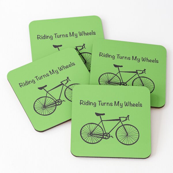 Item preview, Riding turns my wheels designed and sold by Ruthanndesigns.