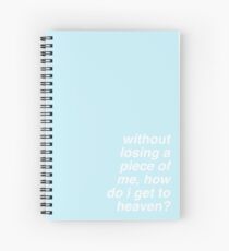 Heaven - Troye Spiral Notebook