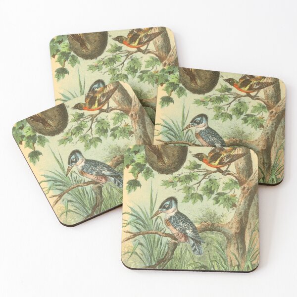 Item preview, Three Birds Perched on a Tree designed and sold by laguitan10.