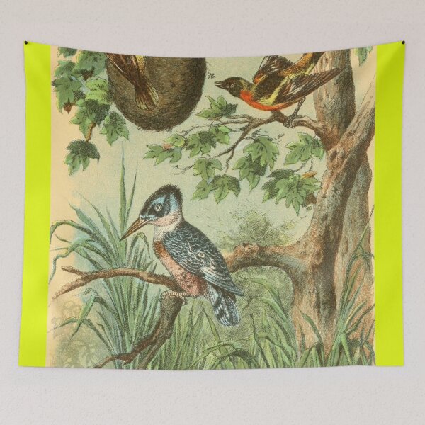 Item preview, Three Birds Perched on a Tree designed and sold by laguitan10.
