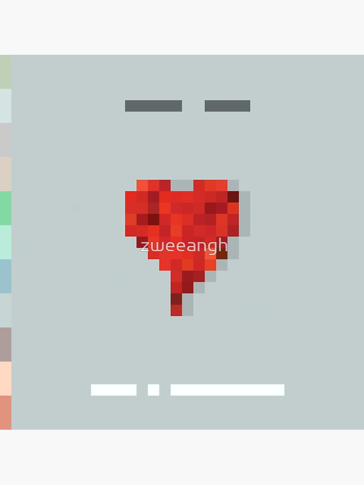808s & Heartbreak Pixelated Art 808s & Heartbreak Pixelated Art