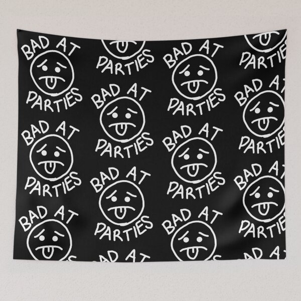 Item preview, Bad At Parties Funny Saying designed and sold by Tema EL.