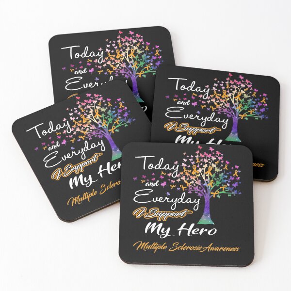 Item preview, Multiple Sclerosis Awareness Today and Everyday I Support My Hero designed and sold by ElizabethS809.