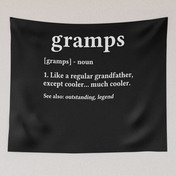 Item preview, Grandpa Gift for Gramps - Fathers Day Birthday Gift Idea  designed and sold by ellamcreynold.