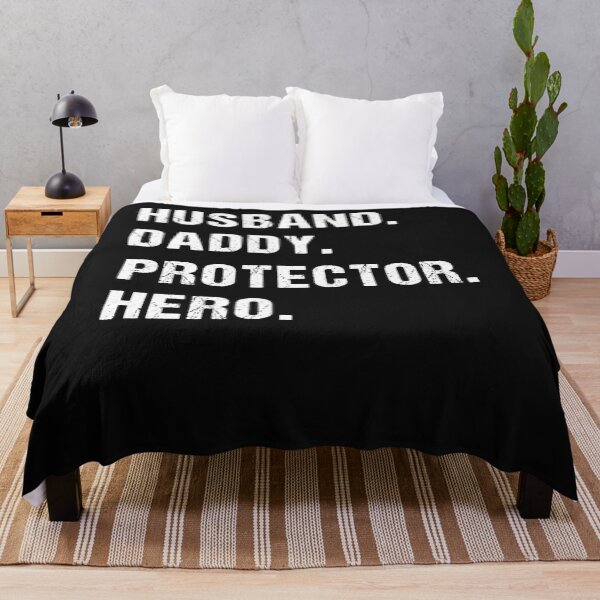 Item preview, Husband Daddy Protector Hero Fathers Day Gift For Dad Wife designed and sold by ellamcreynold.