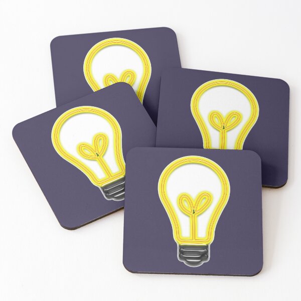 Item preview, Bright Ideas Yellow Lightbulb Light Vibrant designed and sold by natureinfocus.