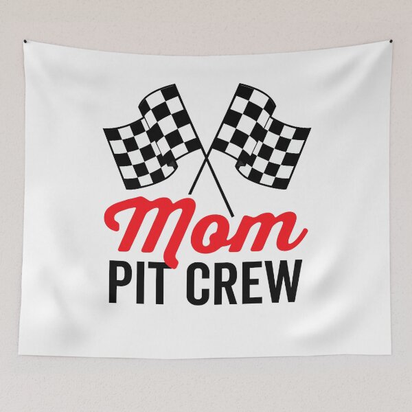 Artikelvorschau, Mom Pit Crew für Racing Party Team Mama Kostüm entworfen und verkauft von ellamcreynold.