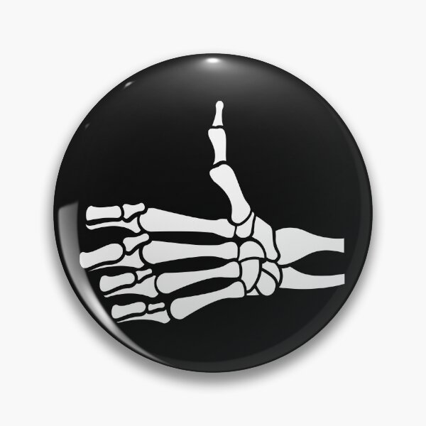 Item preview, Cool Hand Skeleton Like Thumbs Up White Xray As Radiology Like Symbol designed and sold by lodarohit.