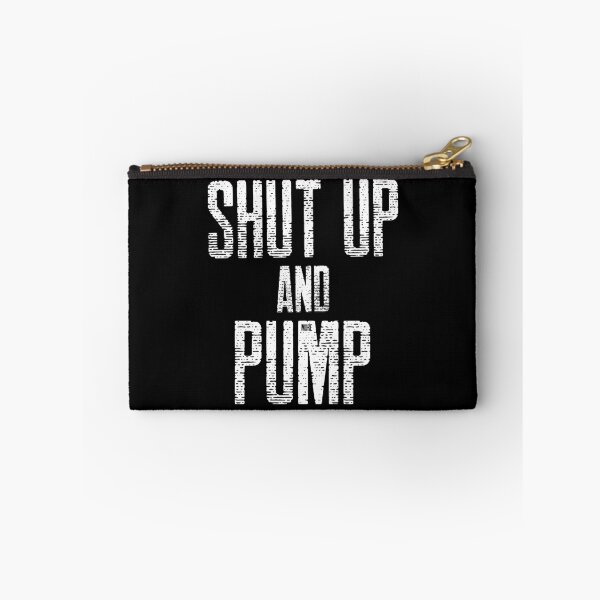 Item preview, SHUT UP AND PUMP // WHITE ► BODYBUILDING ► WORKOUT designed and sold by MORE-THE-BRAND.