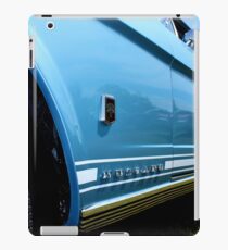 Blue Mustang iPad Case/Skin