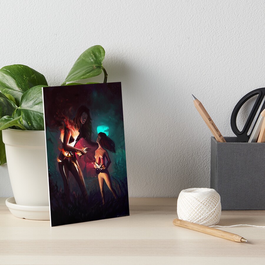 Item preview, Art Board Print designed and sold by plotagram.