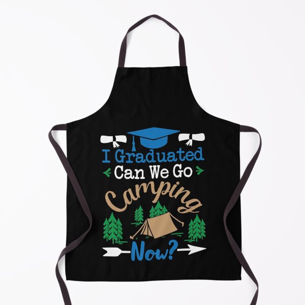 Item preview, I Graduated Can We Go Camping Now | Graduate Class designed and sold by GravitiTees.