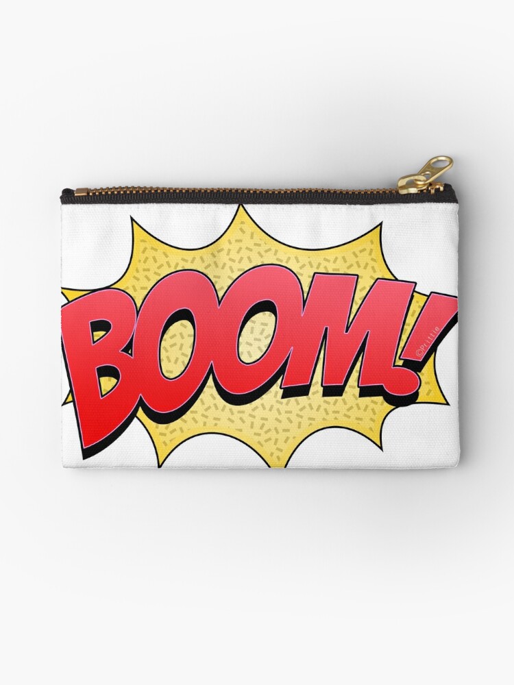 Super Pow Zap Zoom Small Zipper Bag