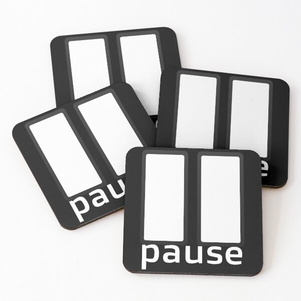 Item preview, pause  designed and sold by Rehaaam.
