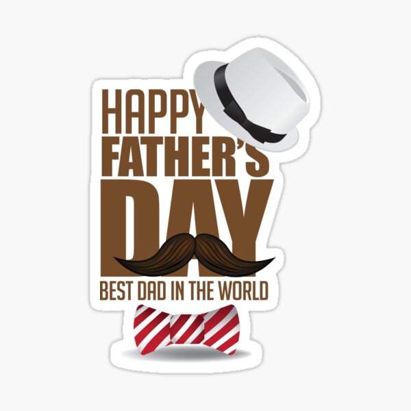 Happy Father's Day Sticker